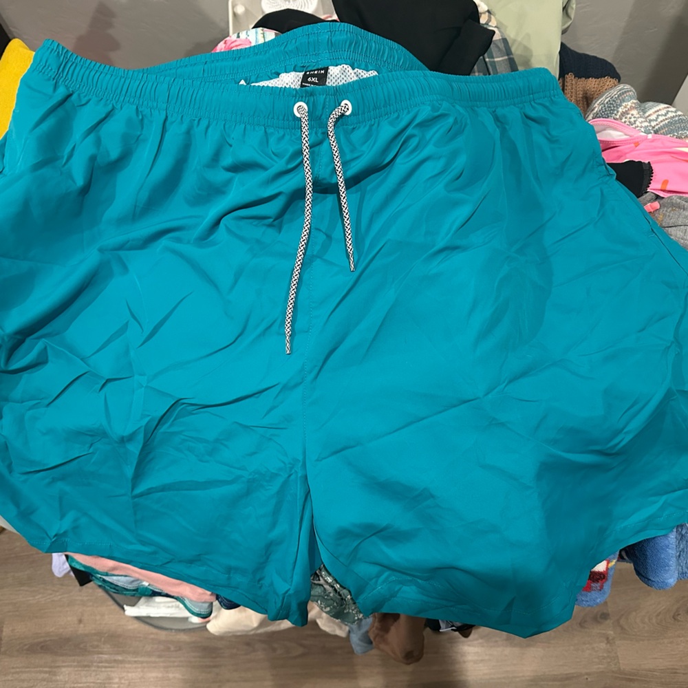 Teal Swim Shorts